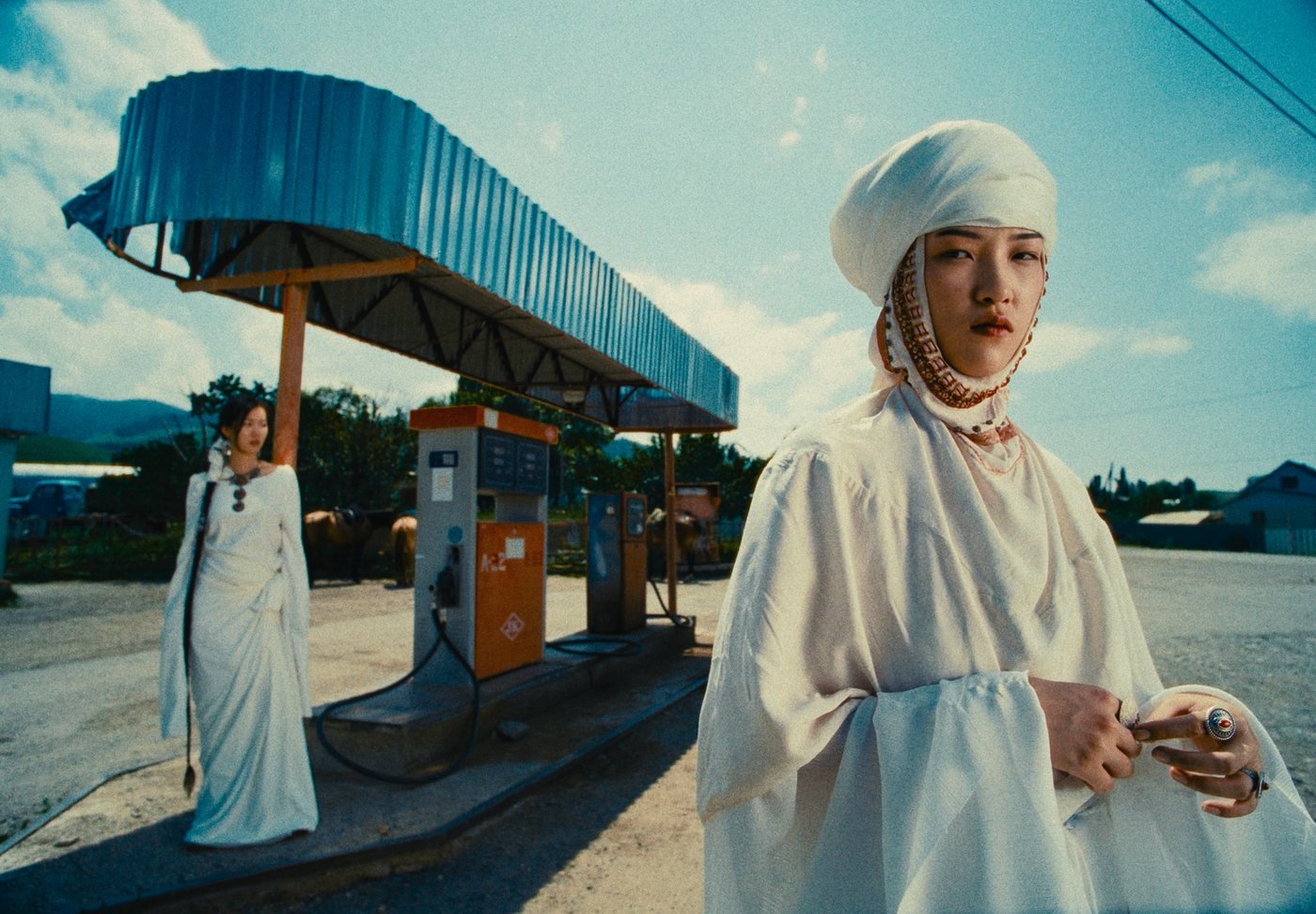 The same frame through an AVF FilmLook print film